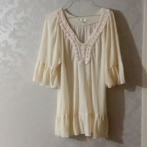 John Paul Richard boho tunic top M